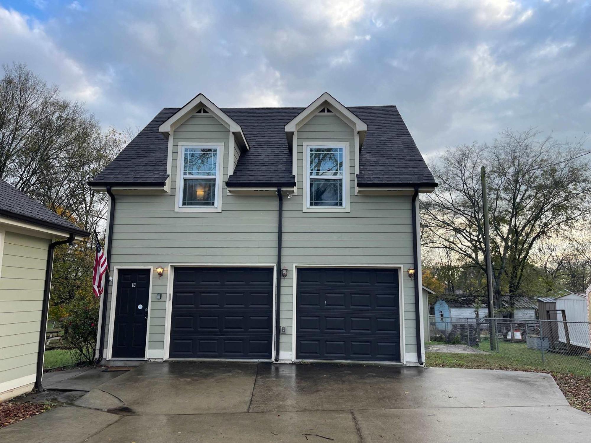 Apartamento The Campbell Carriage House Clarksville Exterior foto